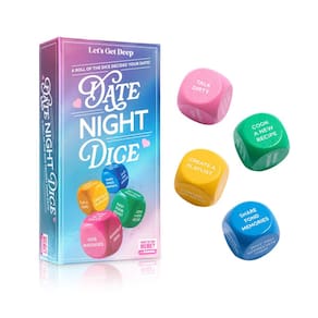 Date Night Dice Let`s Get Deep® da Relatable para casais