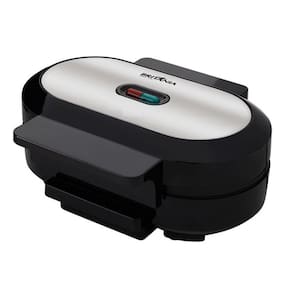 Grill Britania Preto Inox 1000w P/ 2 Hamburgueres 220v
