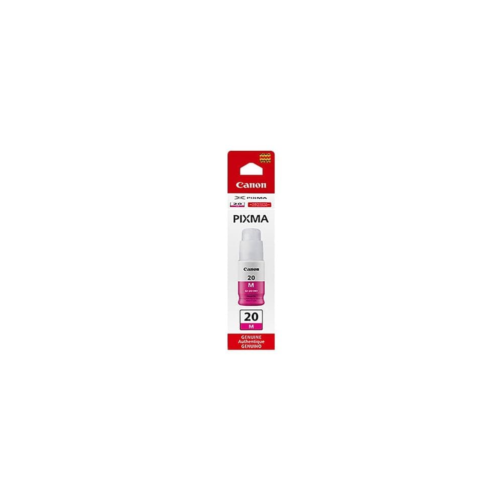 Garrafa de tinta Canon GI-20 Genuine Magenta 7700 páginas Megatank