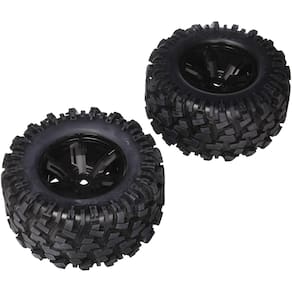 Rodas e pneus Traxxas X-Maxx 8S-Rated pré-montados 7772X