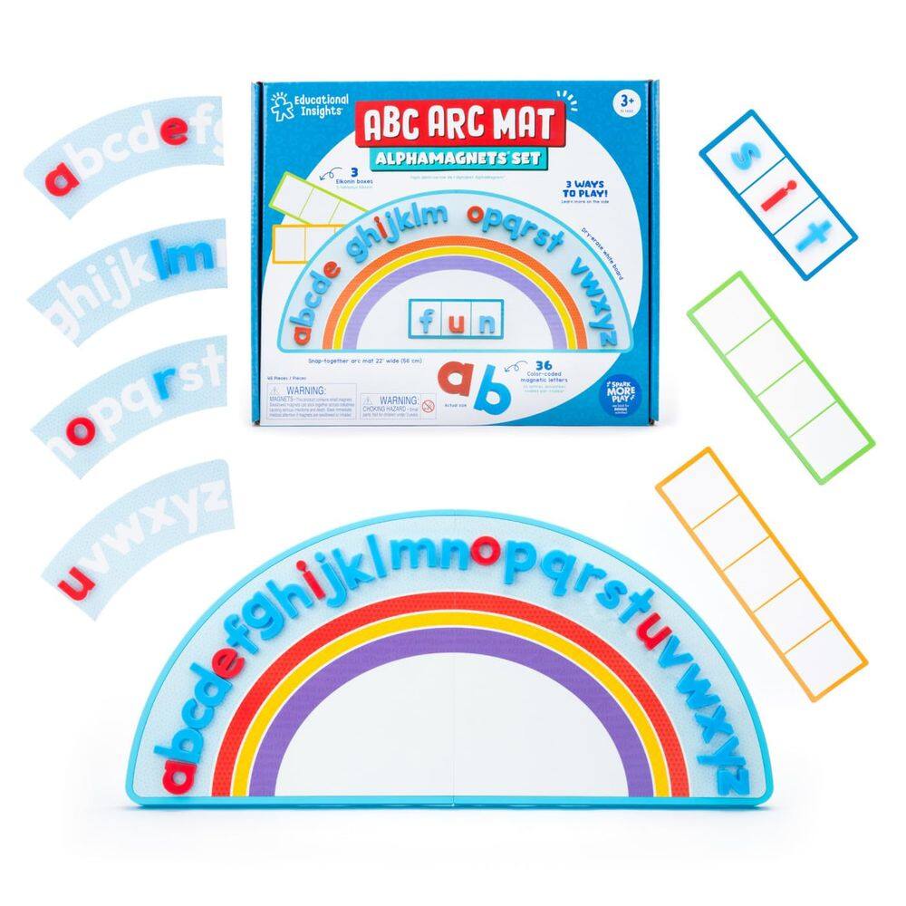 Conjunto de quebra-cabeças alfabéticos | Educational Insights | ABC Arc Mat