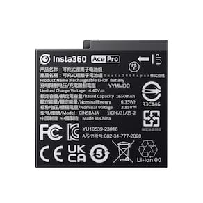 Bateria para câmera Insta360 Ace/Ace Pro 1650mAh com estojo
