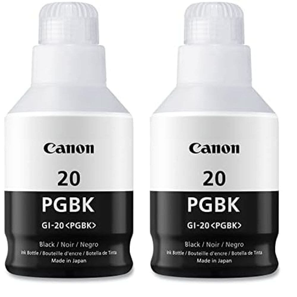 Garrafa de tinta Canon GI-20 PGBK compatível com PIXMA G6020 G5020