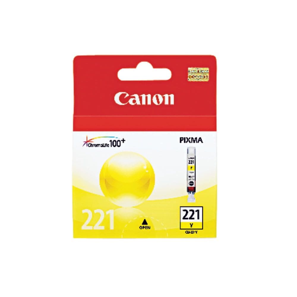 Tanque de tinta Canon CLI-221 amarelo genuíno para MP980, MP560, MP620