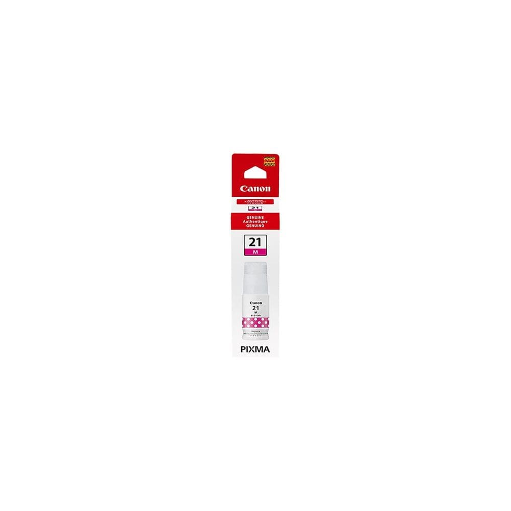 Garrafa de tinta Canon GI-21 Genuine Magenta 135mL Megatank