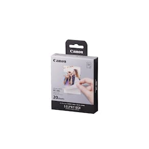 Conjunto de tinta/papel Canon XC-20L Color para impressora SELPHY QX20