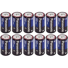Bateria Panasonic Heavy Duty C Carbono Zinco x12