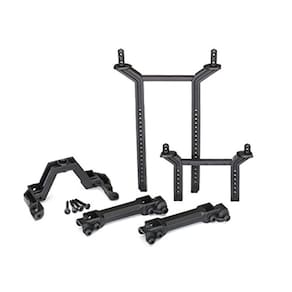 Conjunto completo de suportes e postes corporais para Traxxas 1/10 TRX-4