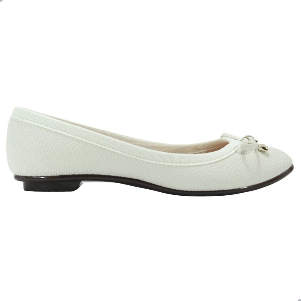 Sapatilha Moleca Napa Luxor Neo Branco