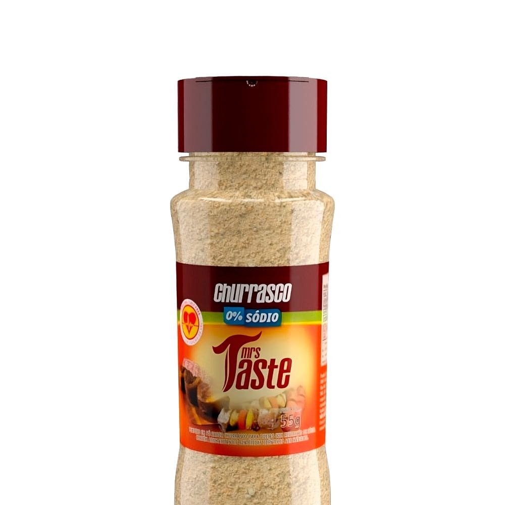 Tempero Zero Sódio Mrs Taste (55g) Churrasco