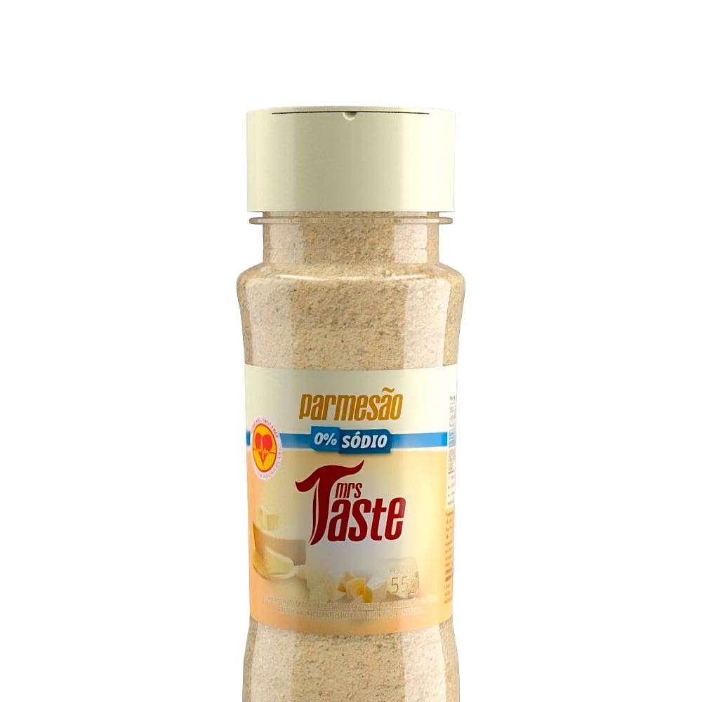 Tempero Zero Sódio Mrs Taste (55g) Parmesão