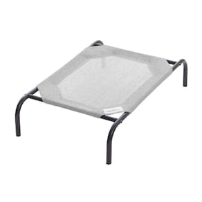 Cama elevada Coolaroo Cooling para cães pequena cinza