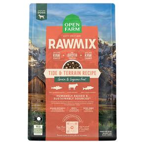 Receita de comida para cães Open Farm RawMix Tide & Terrain 9,07 kg