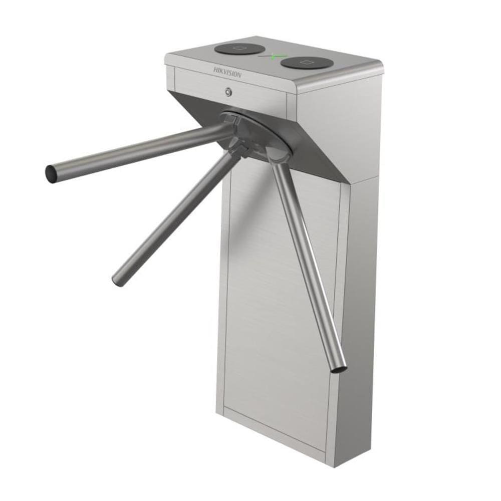 Catraca Tripé Hikvision DS-K3G200LX-R/DM55, 25P/M, inox