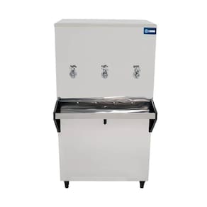 Bebedouro Industrial de Coluna Knox 100 Litros 2 Torneiras Geladas e 1 Torneira Natural Inox - 110V