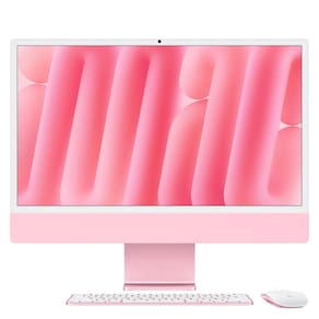 iMac 24", M4, CPU 10 núcleos e GPU 10 núcleos, Memória Unificada 16GB, 256GB SSD - Rosa