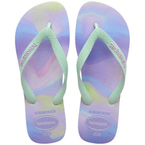 Chinelo Havaianas Top Fashion Feminino - Lilás