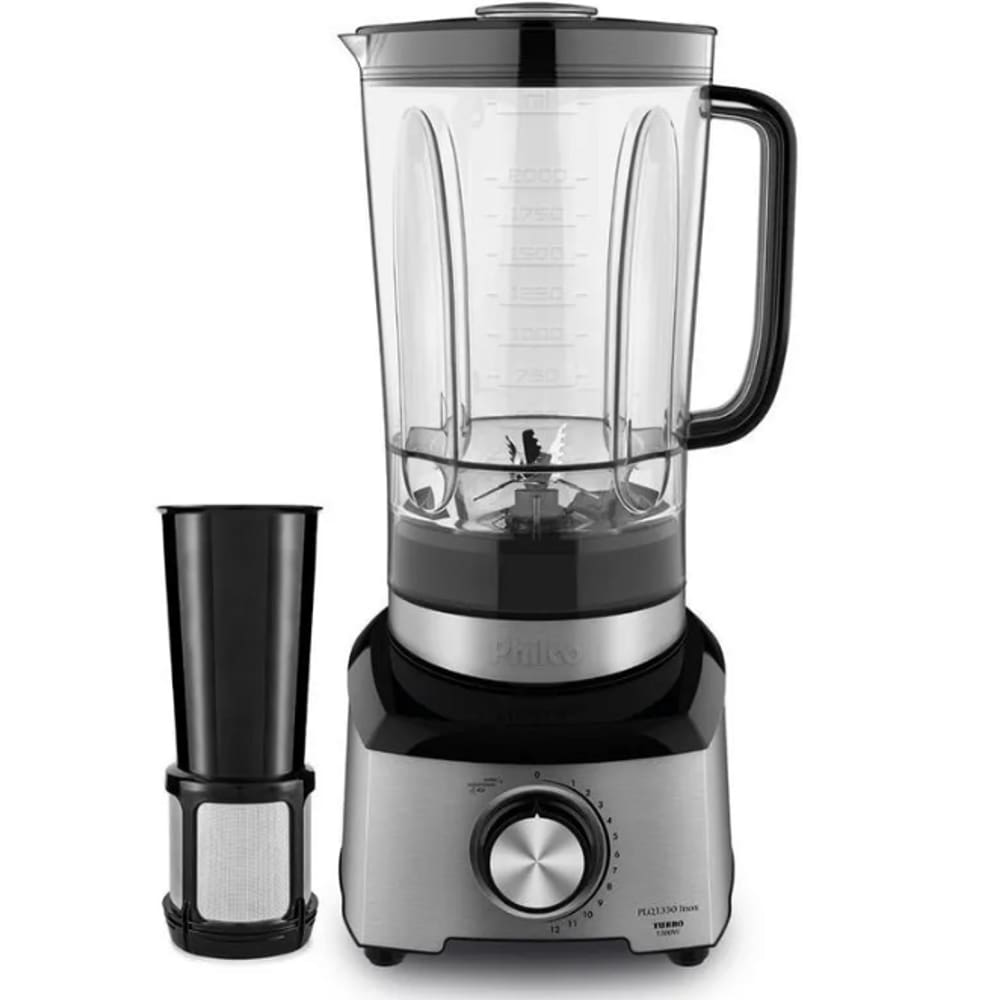Liquidificador Philco Inox 1200W All Black Preto 127V