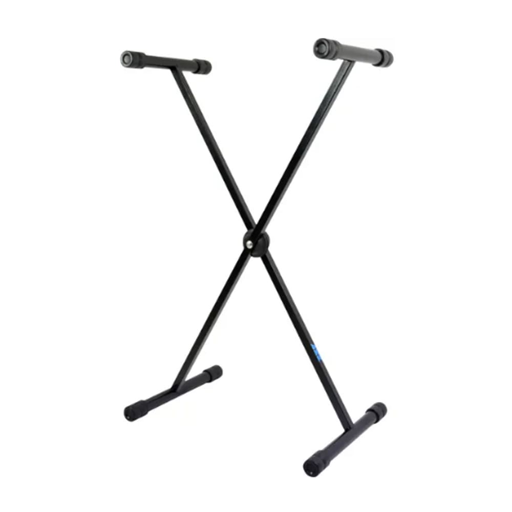 Suporte para Teclado Preto Cromado Tripe 1m