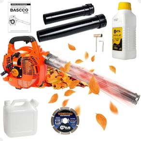 Soprador De Folhas Gasolina Novo 26Cc Bascco Com Oleo