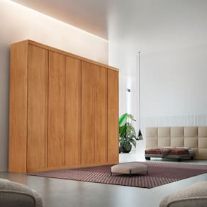 Guarda Roupa Casal 6 Portas em MDF Filadelfia Rufato