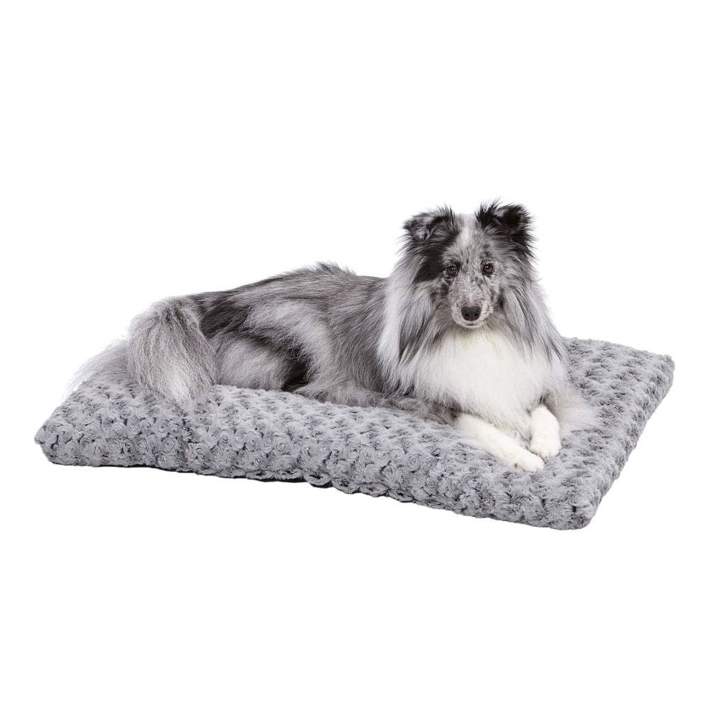 Cama para cães Midwest Homes for Pets Plush Ombre Swirl Grey 74x53x5cm