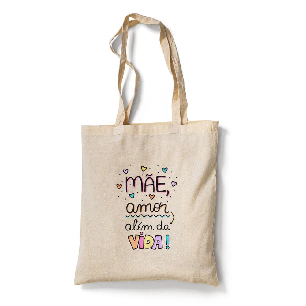 Ecobag Bolsa Sacola Tema Mãe Amor Além da Vida