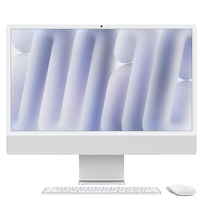 iMac 24", M4, CPU 8 núcleos e GPU 8 núcleos, Memória Unificada 16GB, 256GB SSD - Prateado