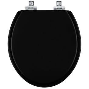 Assento Sanitário Soft Close Leiria Preto Para Vaso Luzarte Estrela