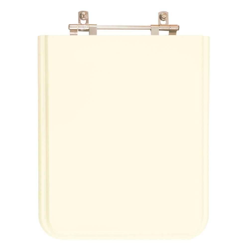 Assento Sanitário Square Biscuit (bege Claro) Para Vaso Incepa