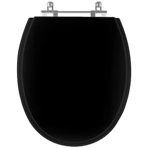 Assento Sanitário Spot ébano (preto) Para Vaso Deca