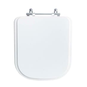 Assento Sanitário Tampa De Vaso Branco Mdf Laqueado Elite Para Bacia Celite