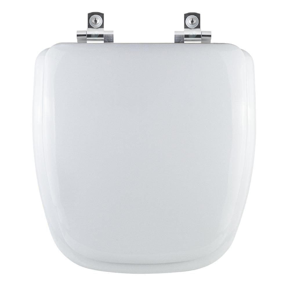 Tampa De Vaso Almofadado Soft Close Branco Para Bacia Deca