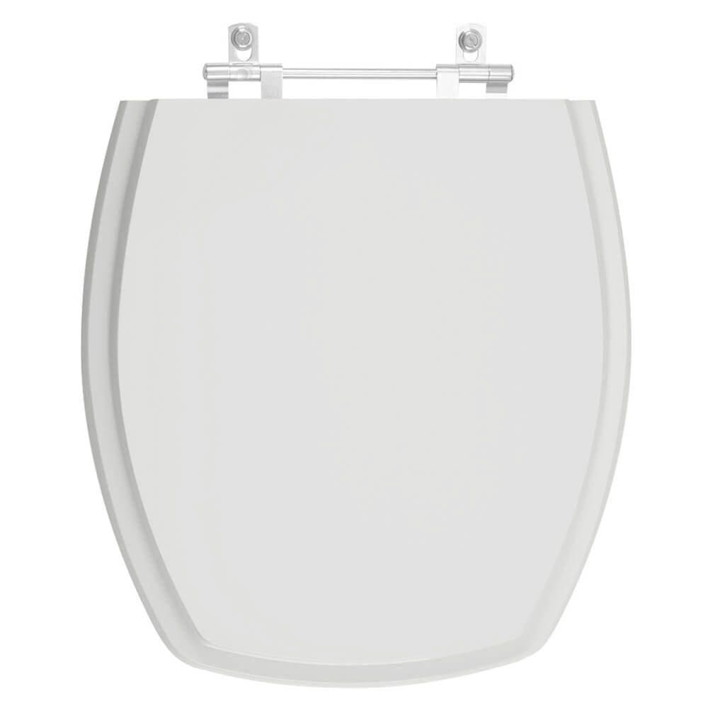 Assento Sanitário Thema Cinza Platina Para Vaso Incepa