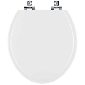 Tampa De Vaso Sanitario Com Amortecedor Leiria Branco Para Bacia Luzarte