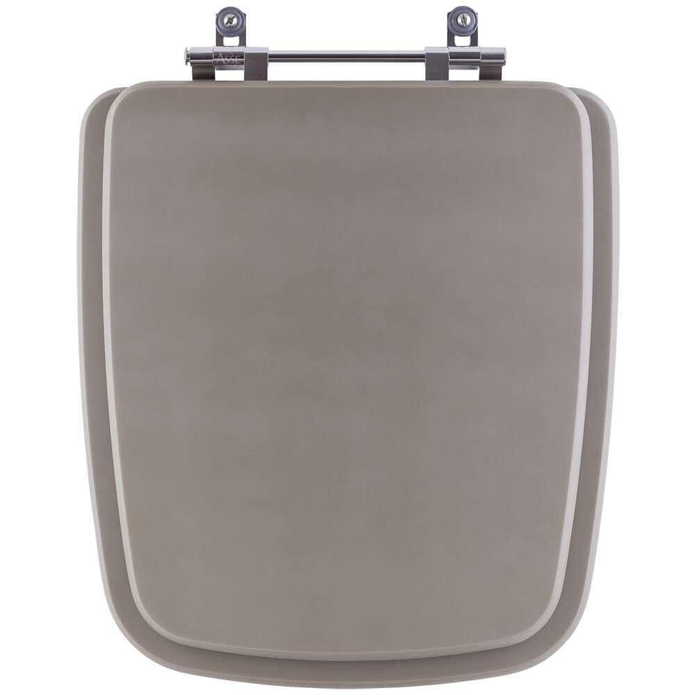 Assento Sanitário Acrílico Boss Cinza Fosco Para Vaso Incepa 6lpf