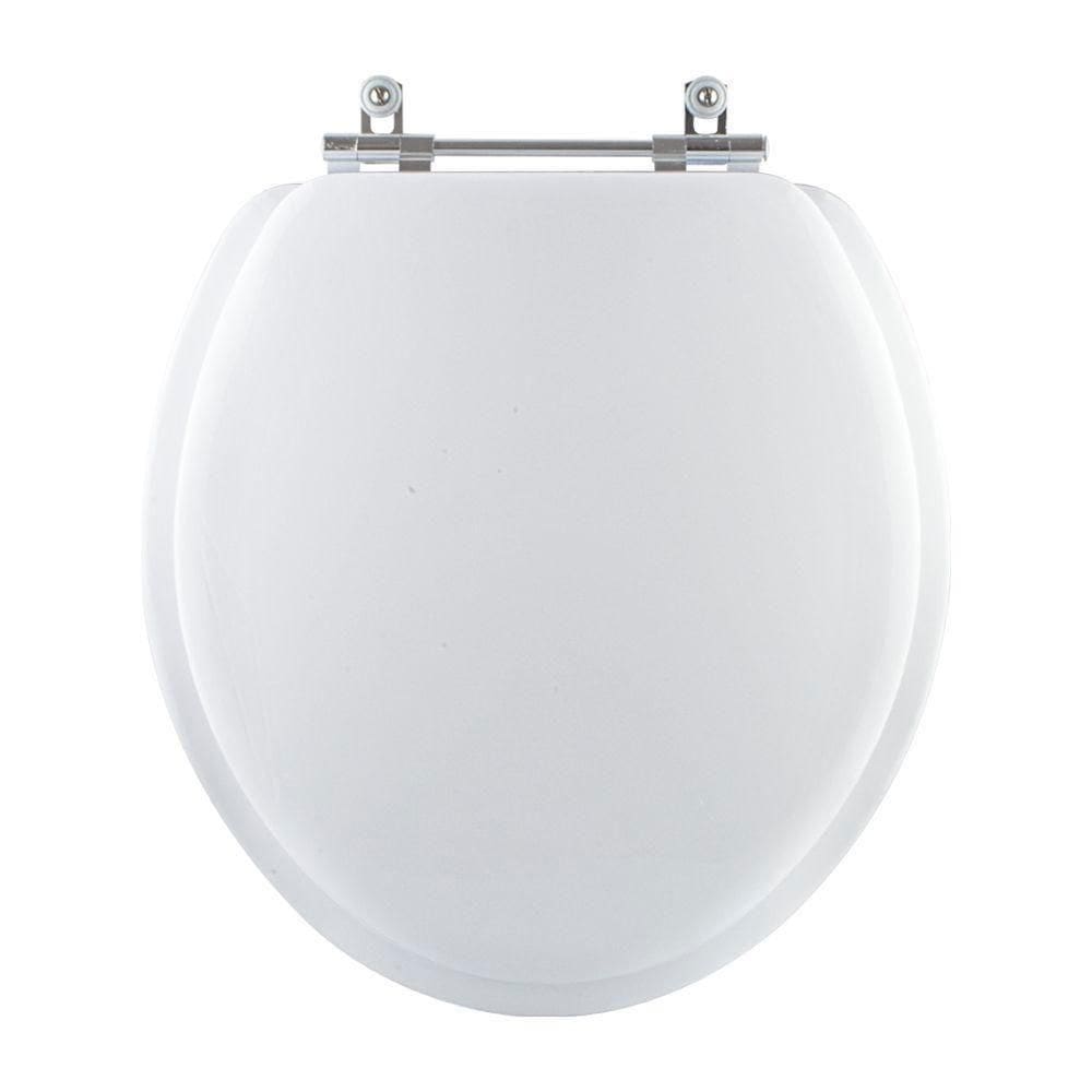 Assento Sanitário Almofadado Diamantina Branco Para Vaso Icasa