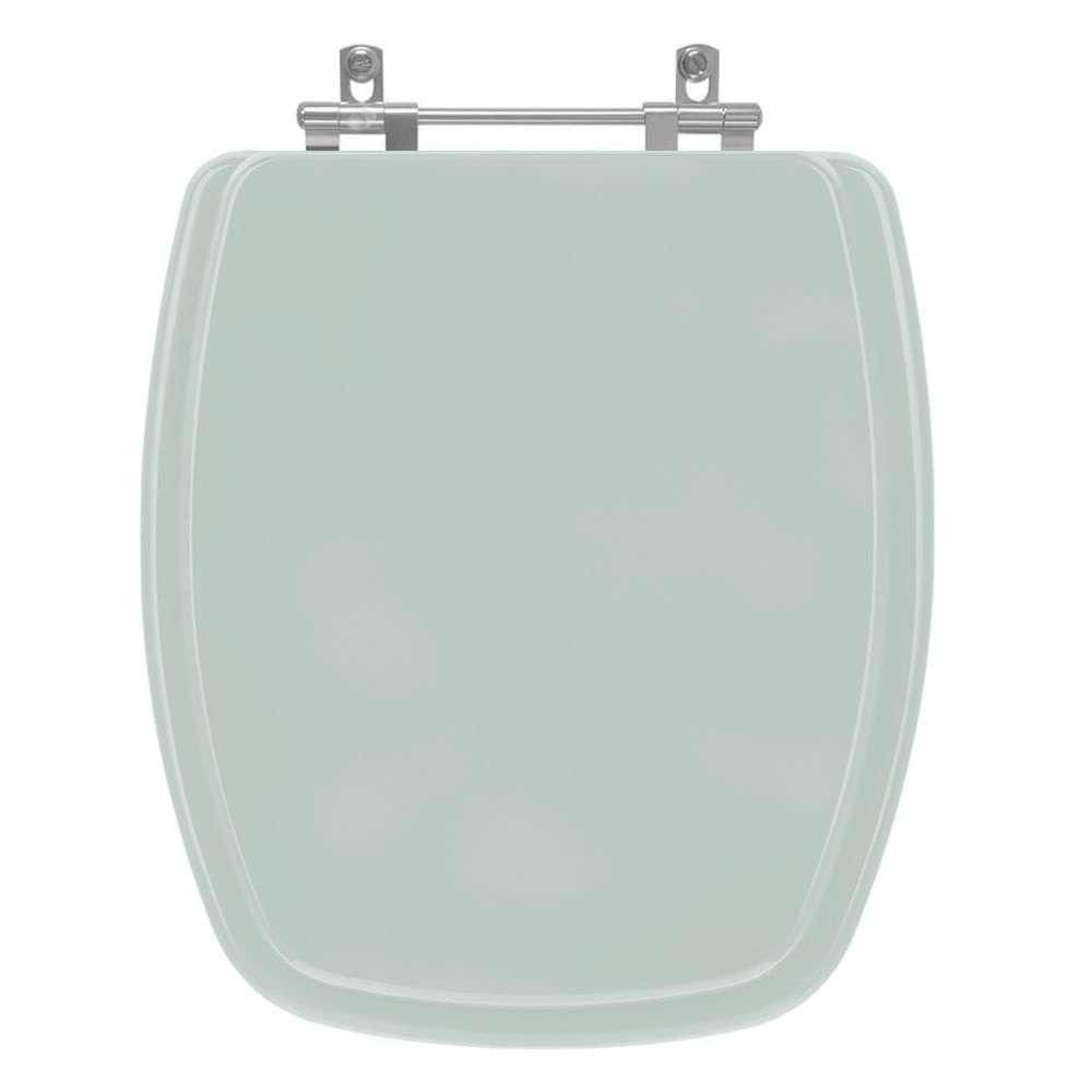 Assento Sanitário Laqueado Valentina Verde Claro Para Louça Santamarina