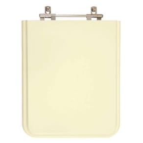 Assento Sanitario Poliester Square Bone (bege) Para Vaso Incepa