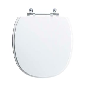 Assento Sanitário Tampa De Vaso Branco Mdf Laqueado Massima Para Bacia Incepa