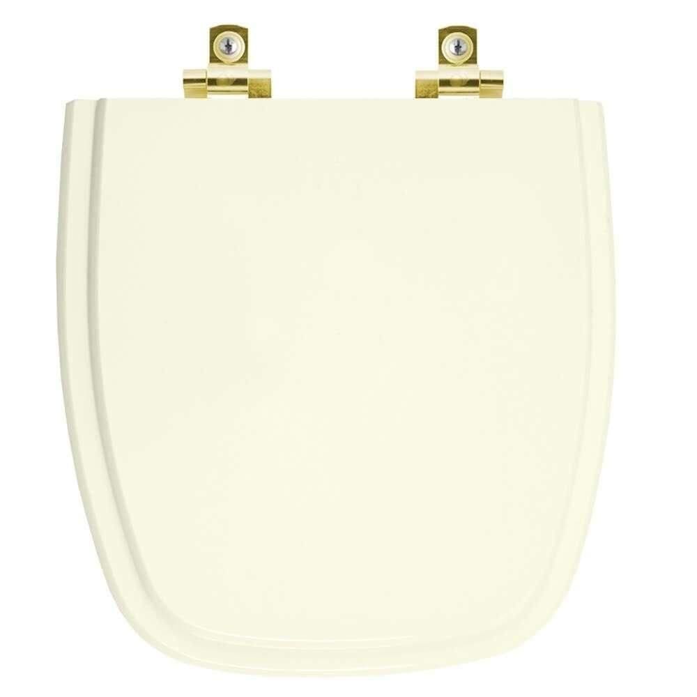 Assento Sanitário Com Fechamento Lento Fit Pergamon Para Vaso Celite Com Ferragem Dourada