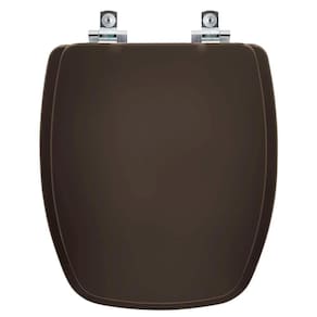 Assento Sanitário Soft Close Stylus Marrom Café Para Vaso Celite