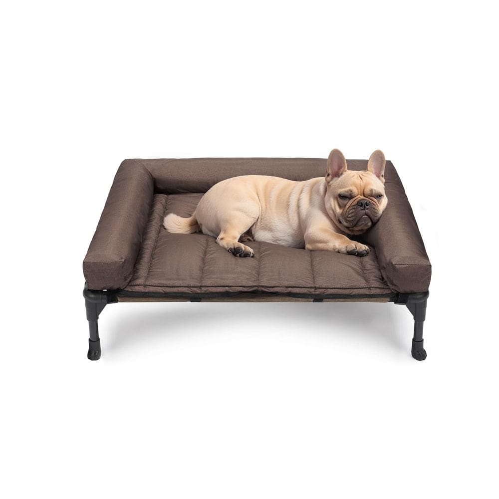 Cama para cães Veehoo Cooling Elevated com almofada impermeável
