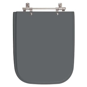 Tampa De Vaso Tivoli Cinza Escuro Para Louça Ideal Standard