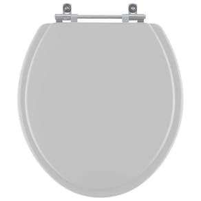 Tampa De Vaso Sanitário Liberty Cinza Claro Para Bacia Santamarina