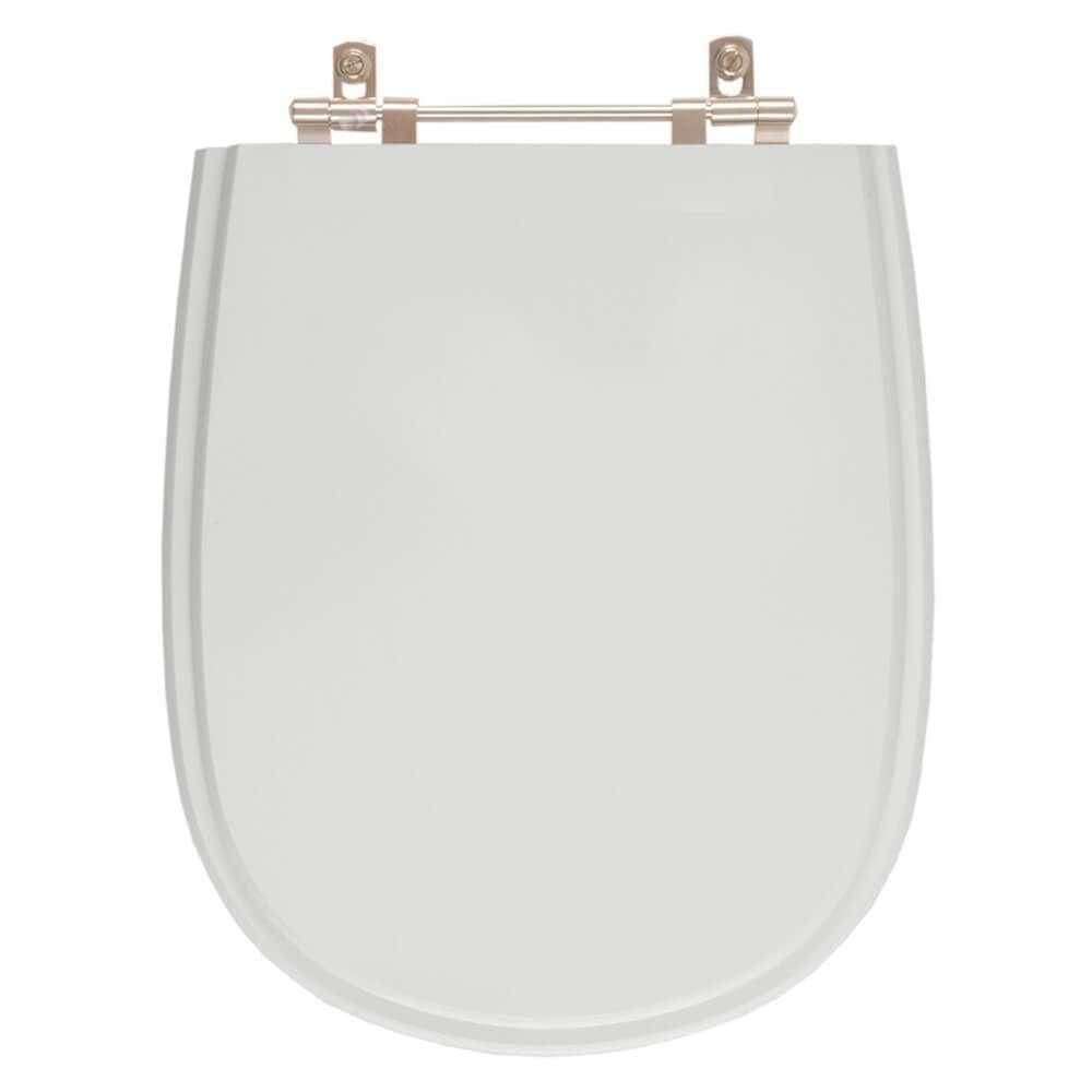 Assento Sanitário Paris Sterling Silver (cinza Claro) Para Vaso Ideal Standard