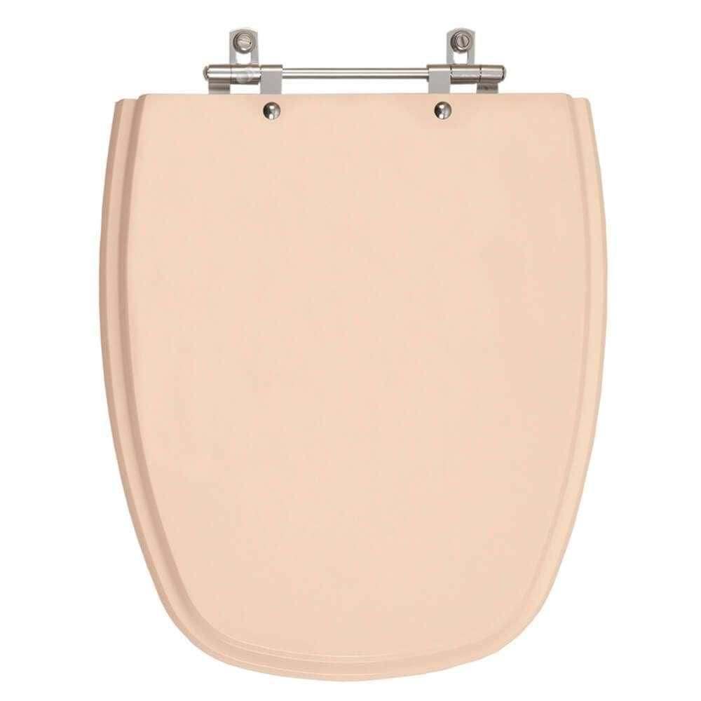 Assento Sanitário Monte Carlo Rosa Floral Para Vaso Deca