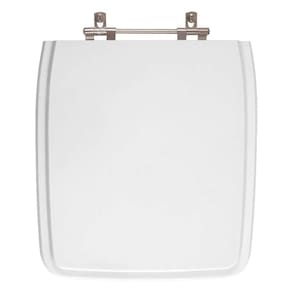 Tampa De Vaso Vila Rica Branco Para Bacia Icasa Quadrada Antiga