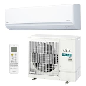 Ar-Condicionado Split Inverter 27000 BTUs Fujitsu Airstage Premium High Wall Quente e Frio ASBH27KMTA/AOBH27KMTA 220V