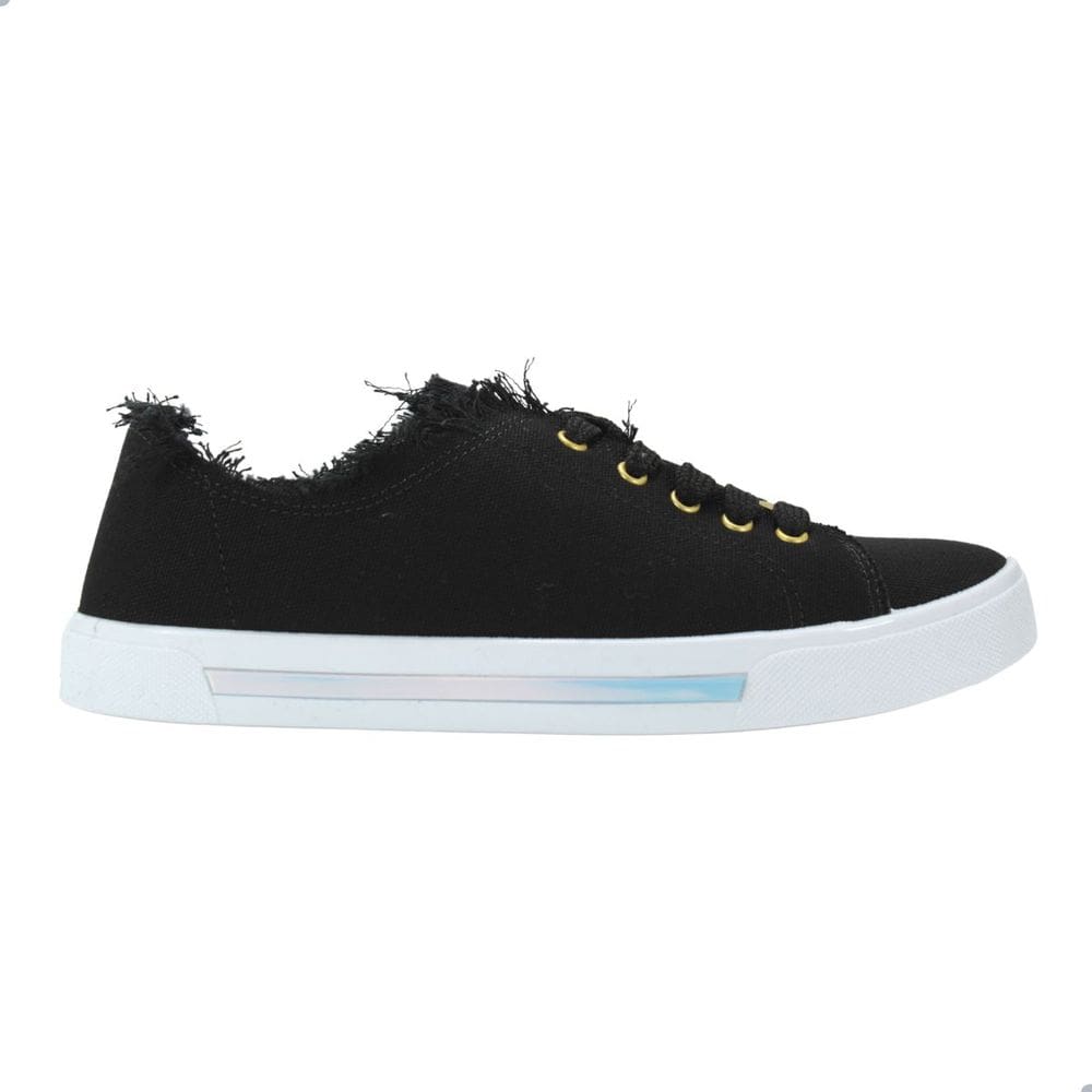 Tênis Molekinha Lona Sider Preto